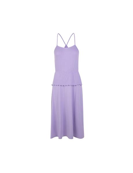 Mads Norgaard Recycled Viscose Lilac Dress