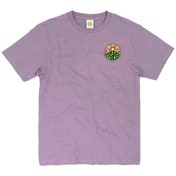 Hikerdelic Original Logo Short Sleeve T Shirt Lilac