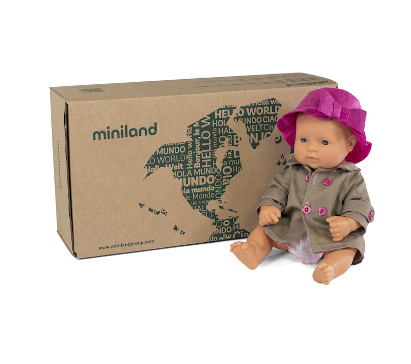 Miniland Girl Doll with Clothing Gift Box