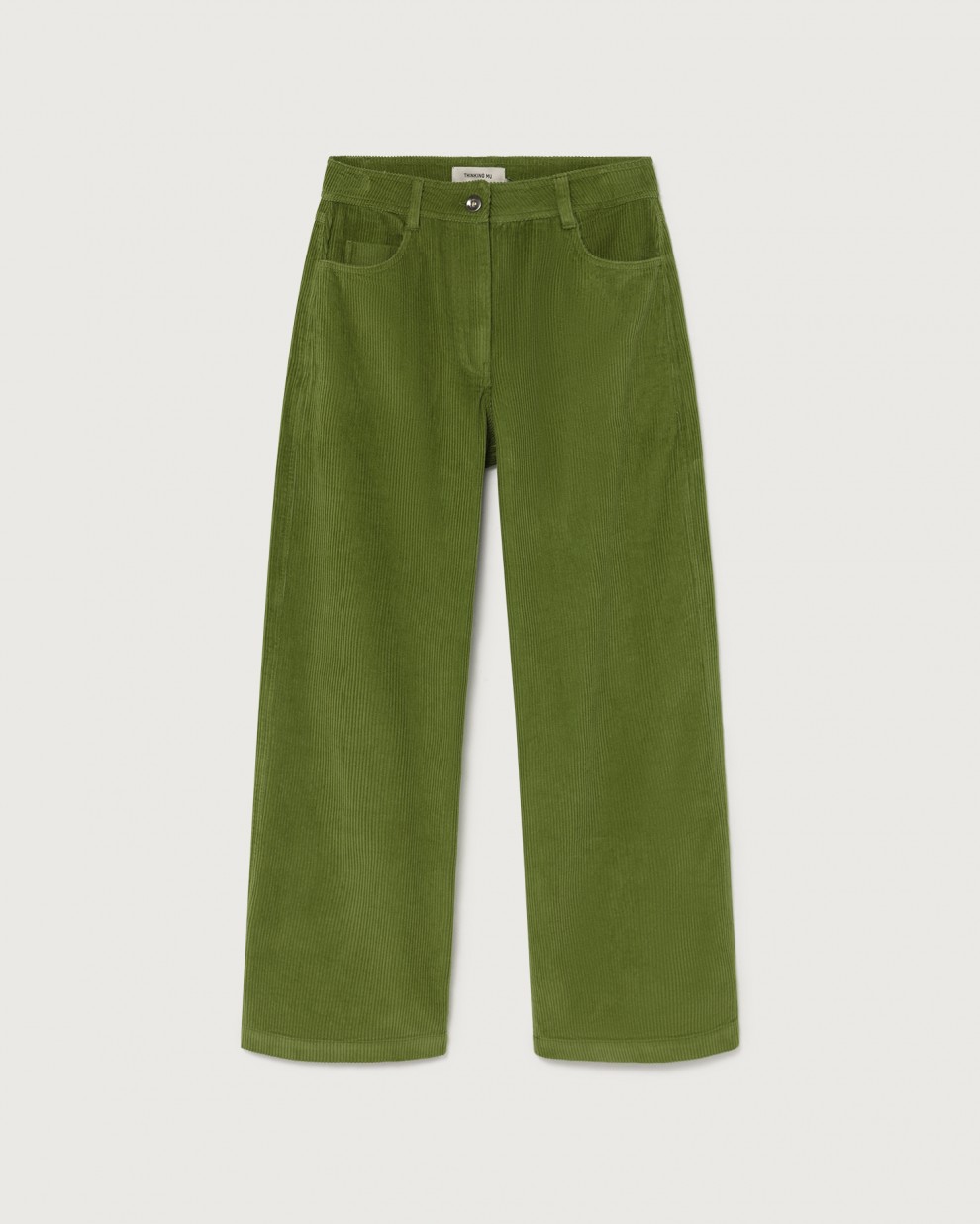 Thinking Mu Green Corduroy Elephant Pants 