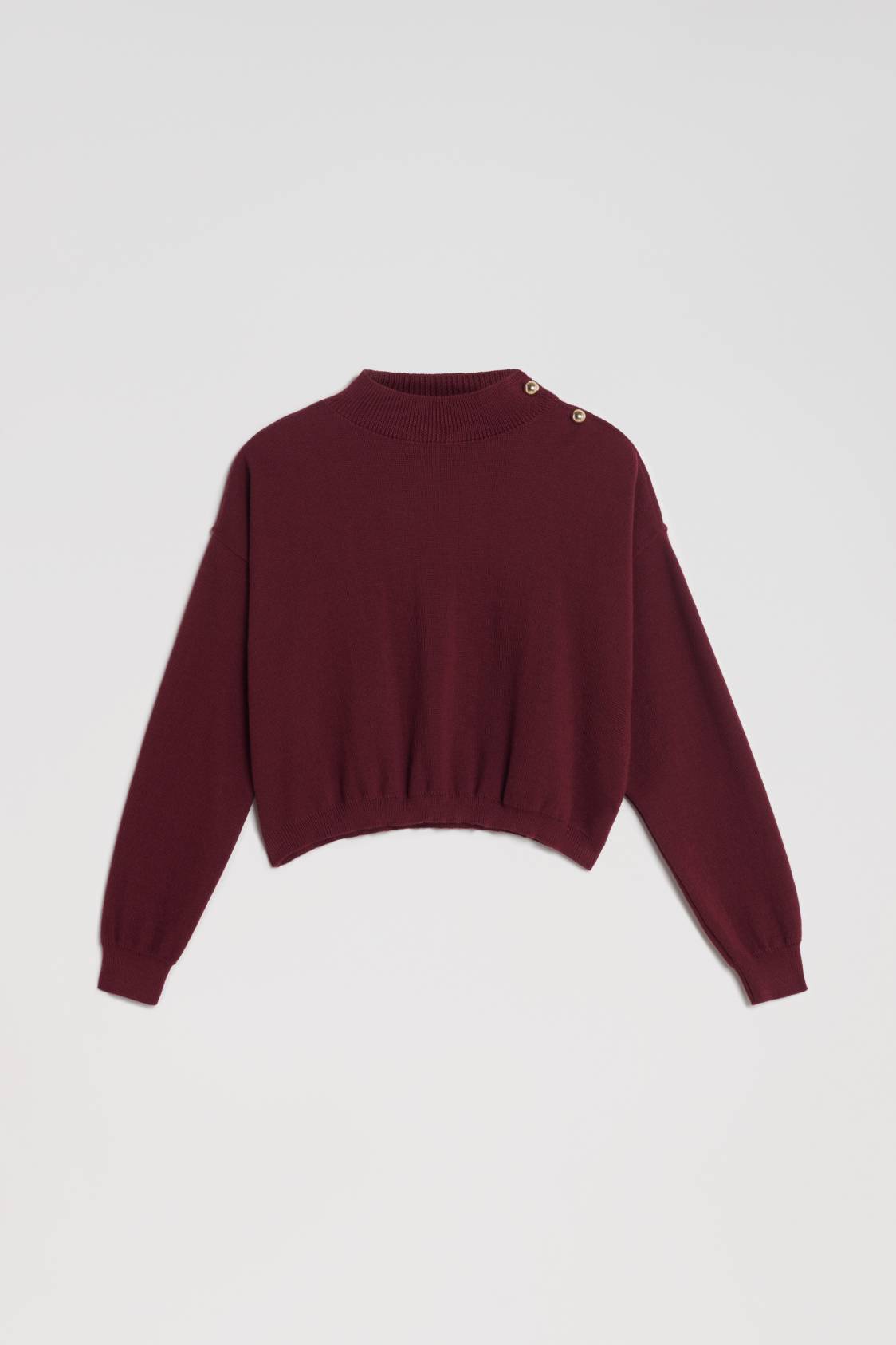 Le Mont Saint Michel Sariana - Sweater -half Cardigan Knit
