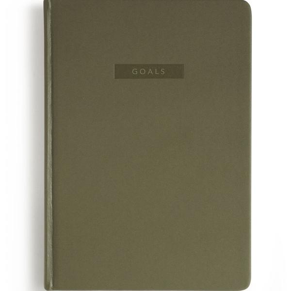 A 5 Goals Journal Khaki