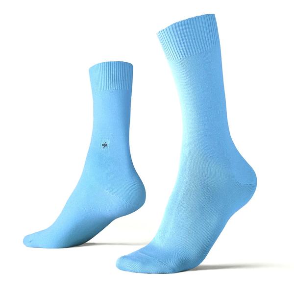 Crew Plain Cotton High Above Socks