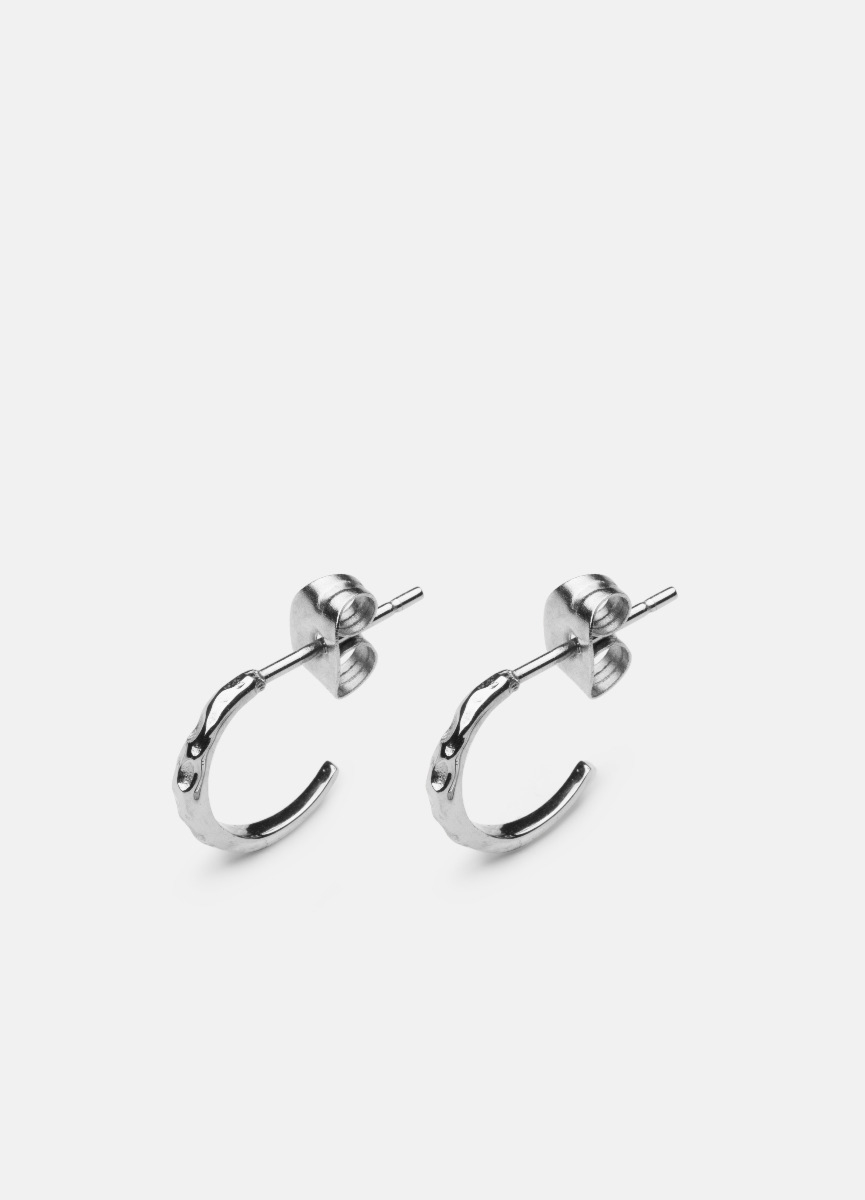 Skultuna Juneau Petit Earrings - Polished Steel
