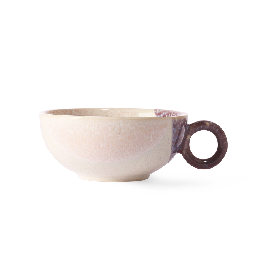 HK Living Gallery Ceramics: Tea Cup Nude/Lilac