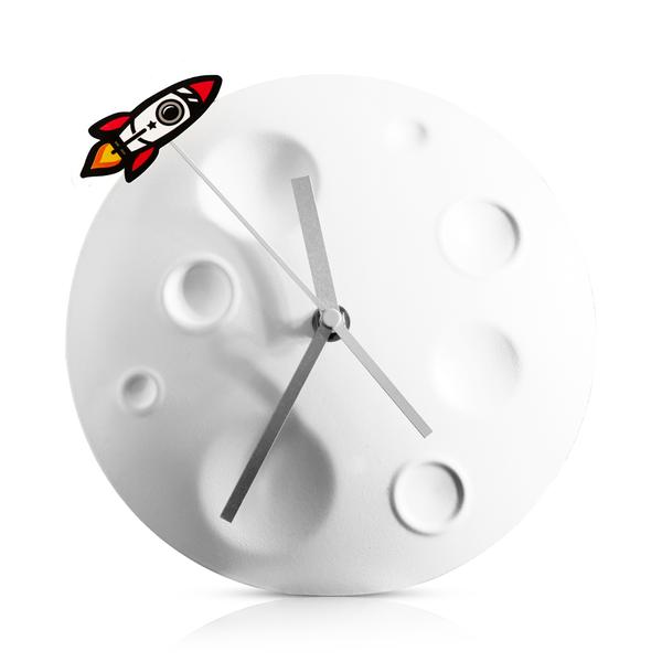 Rocket Moon Clock