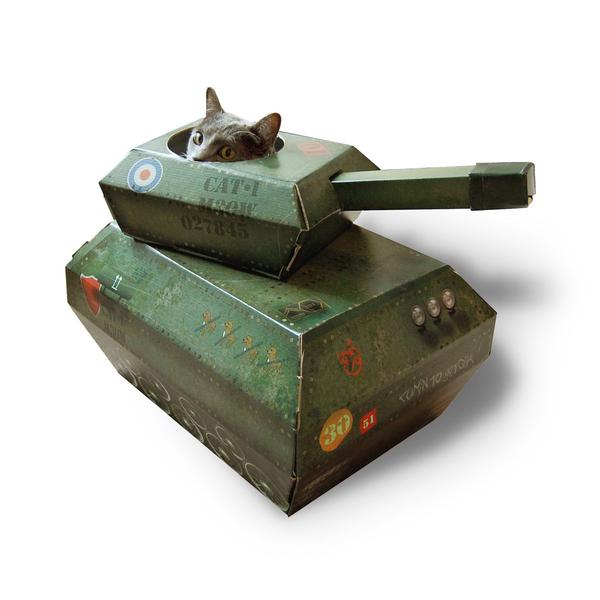 Tank Cat Playhouse