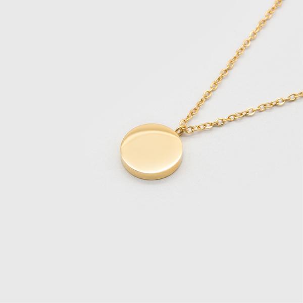 Kuku Circle Necklace - Gold