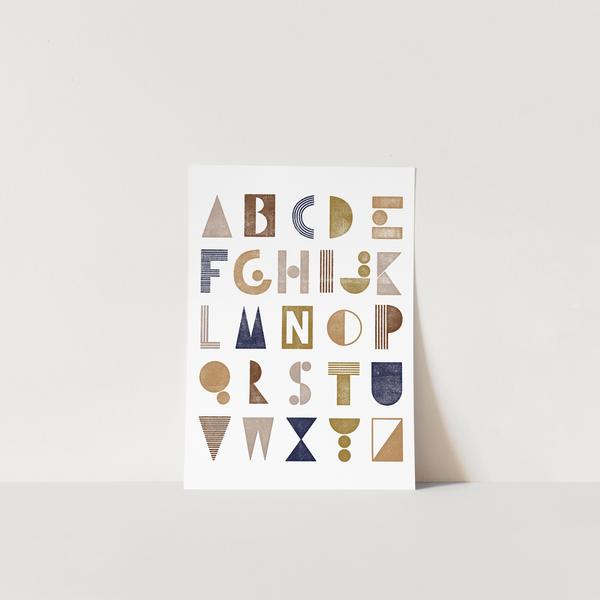 little-beacon-the-alphabet-print-a3
