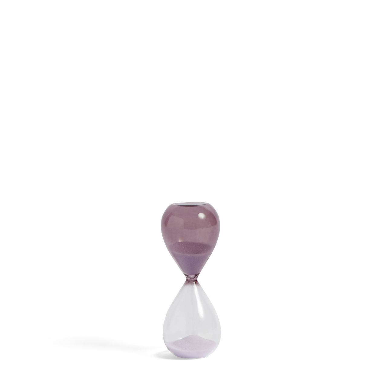 HAY Glass Sand Timer - Small - Lavender