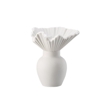 Rosenthal Mini Vase Falda White