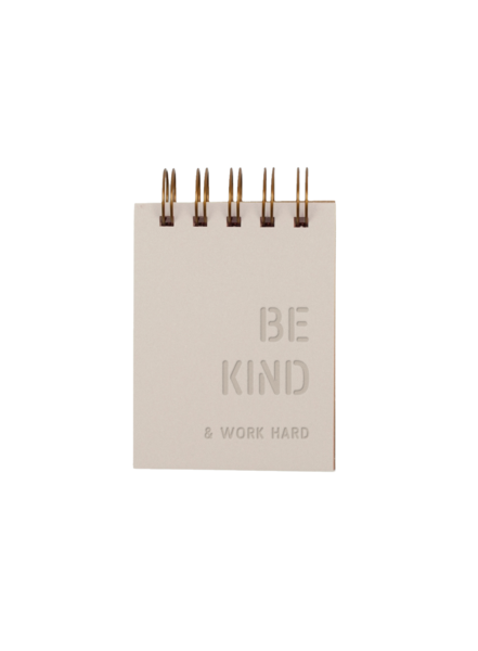 Be Kind Mini Jotter Morning Fog