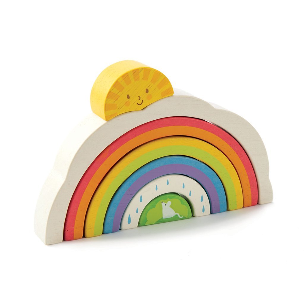 Tender Leaf Toys Rainbow Tunnel Toy