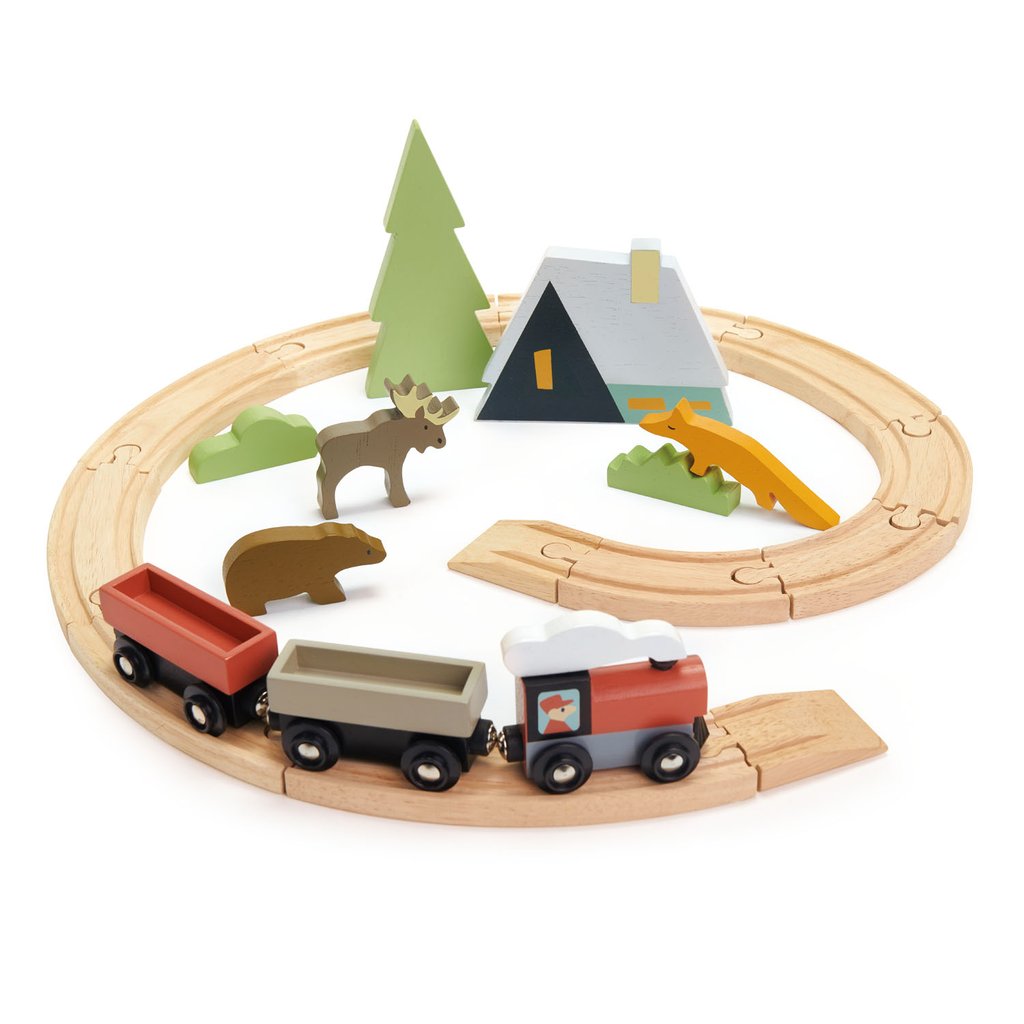Tender Leaf Toys Treetops Train Toy Set