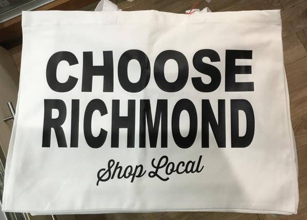 Giant Canvas Shopping Bag - Richmond