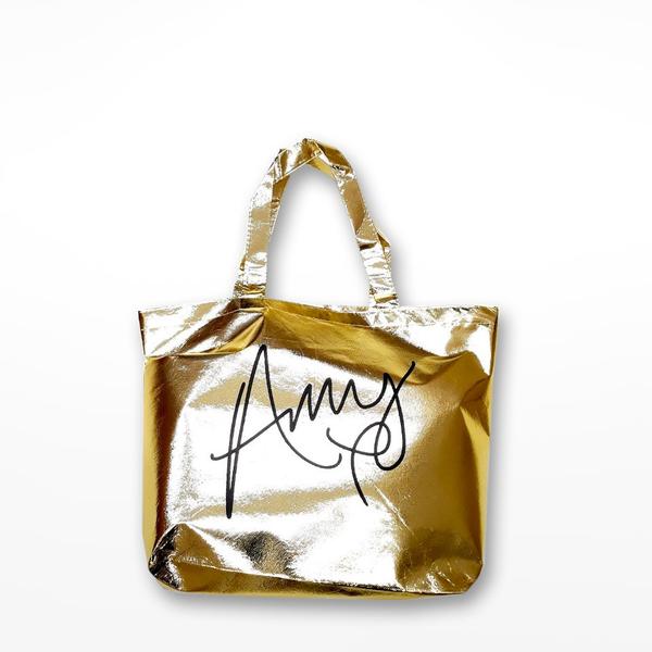 Gold Amy Tote Bag