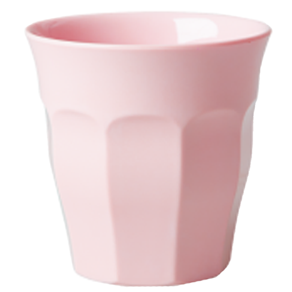 rice Short Beaker In Pale Pink