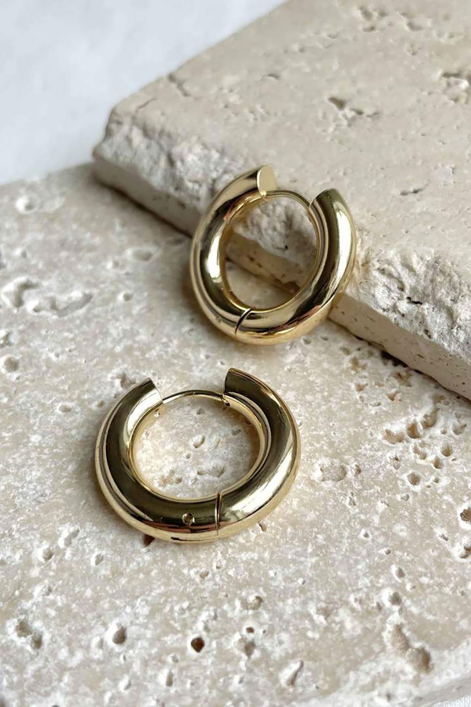 Formation Gold Harlow Hoops