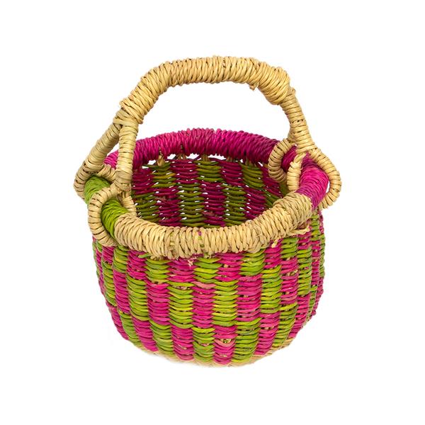 Ghanaian Mini Bolga Basket Dragonfruit