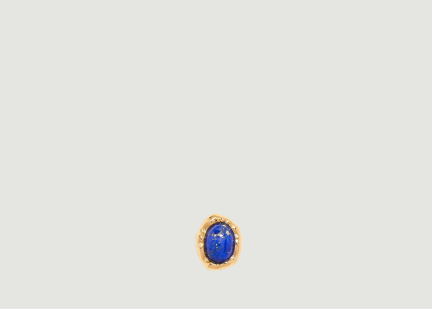 Pamela Love Lapis Nugget Earring