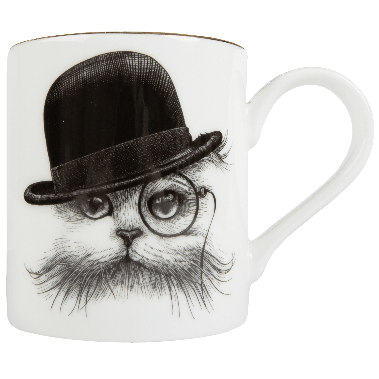 Rory Dobner  Cat in A Hat Tilt Majestic Mug