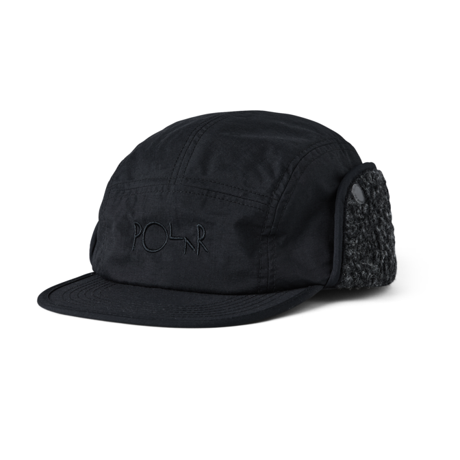 Sherpa Flap Cap - Black