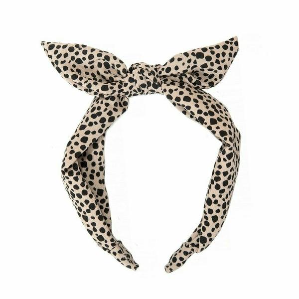 Lily Leopard Tie Headband By