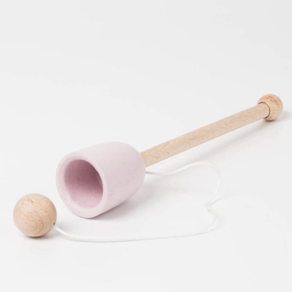 Wooden Cup & Ball Toy (3 Colour Choices)