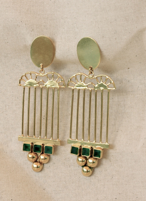 ikkelele Luxor Temple Earrings
