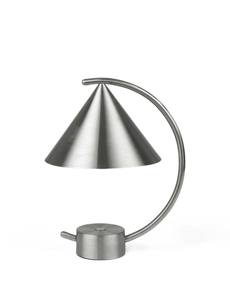 Ferm Living Meridian Lamp - Brushed Steel