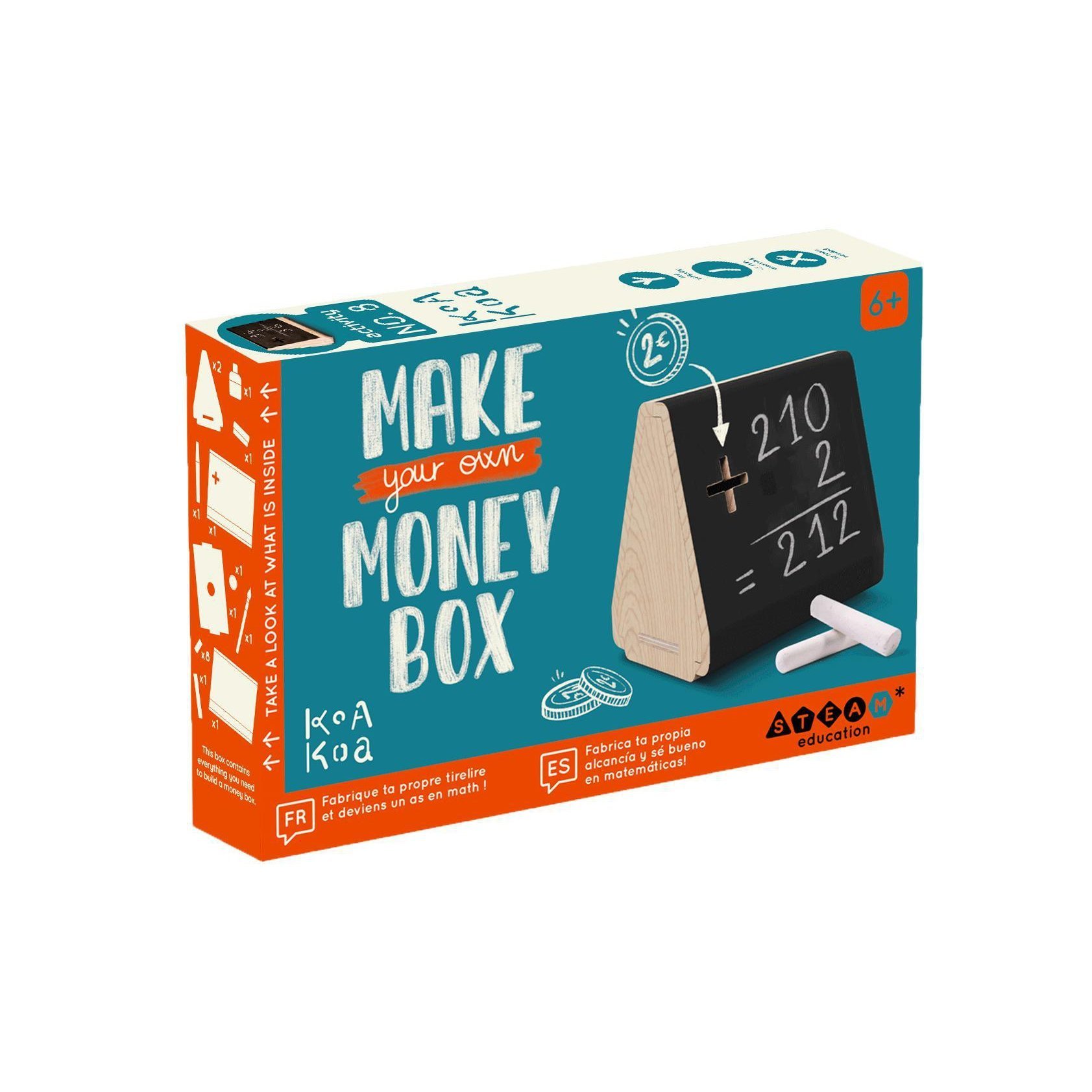 Koa Koa Build A Money Box Kit