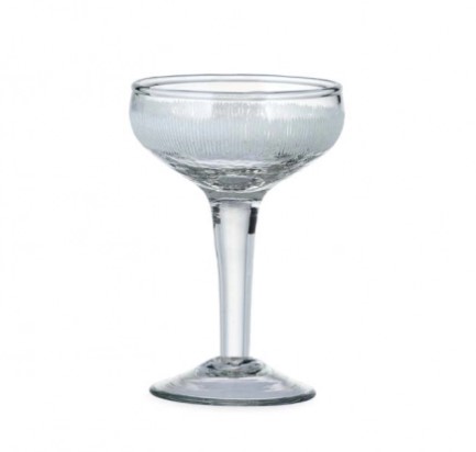Nkuku Anara Etched Cocktail Glass
