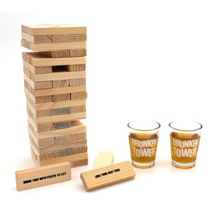 Board Game Wood Blocks + Shots