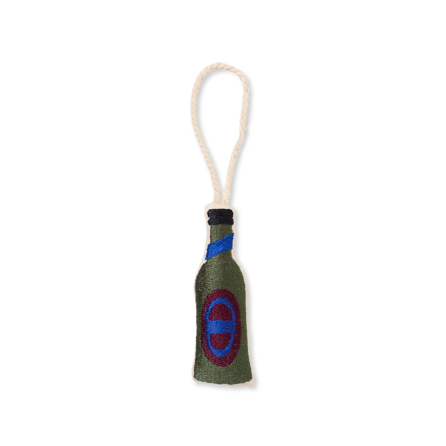 Ferm Living Beer Embroidered Christmas Tree Decoration Ornament 
