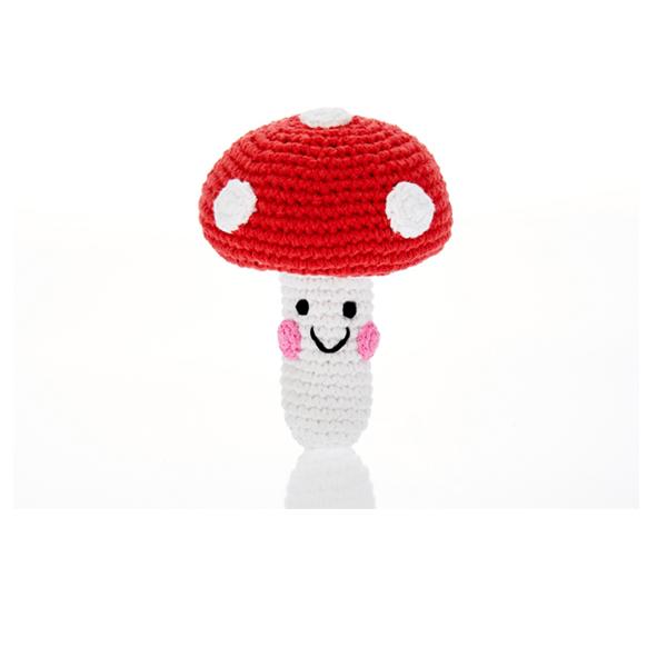 Friendly Toadstool Rattle