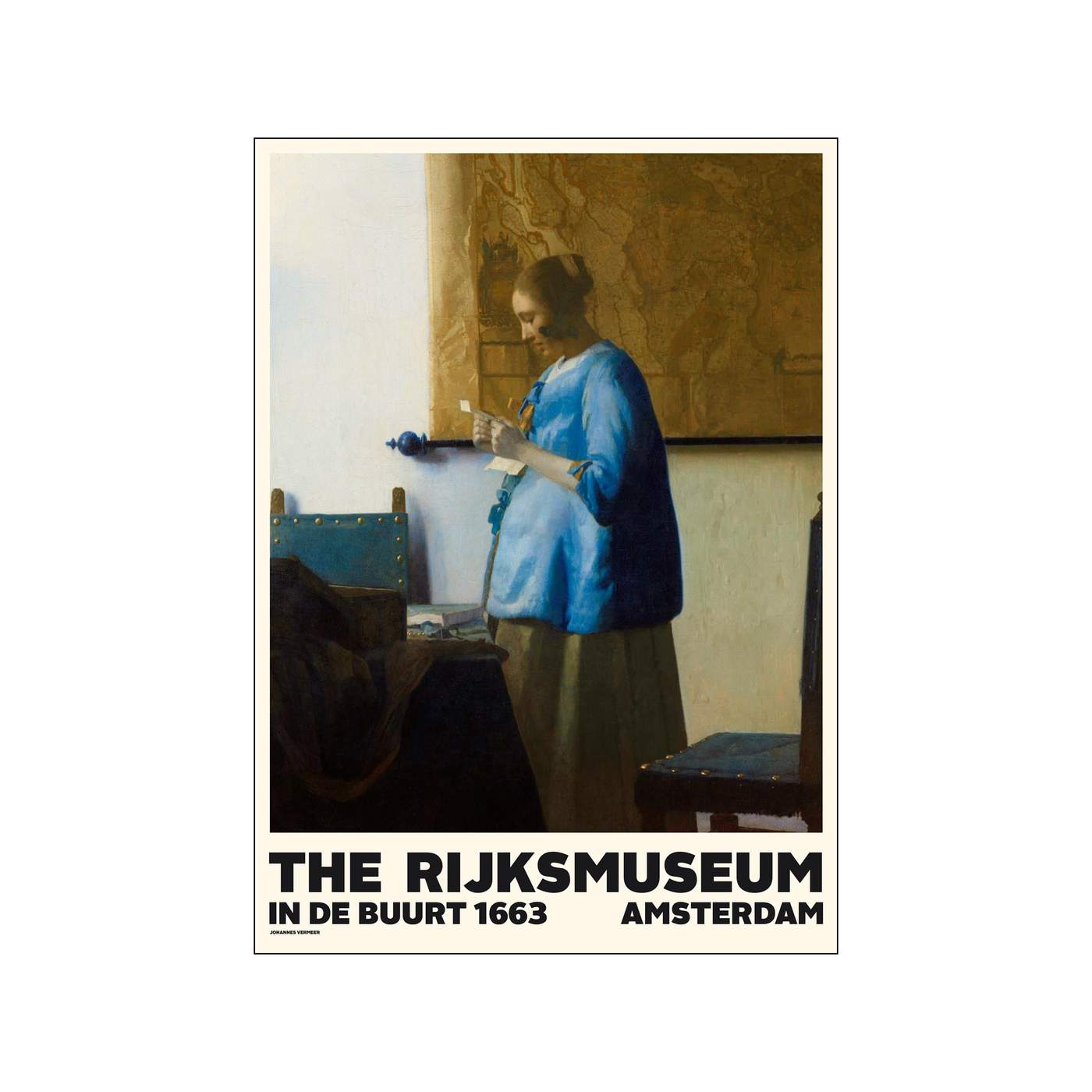 Poster & Frame The Rijksmuseum Print - 30 x 40cm 
