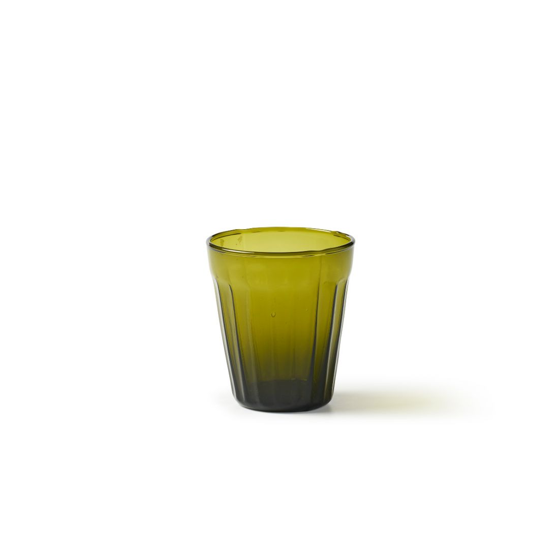 Bitossi Lucca Wine Glass Set Of 6 - Dark Green
