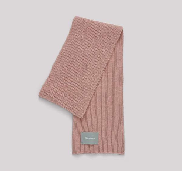 Scarf In Recycled Wool Color Dusty Rose