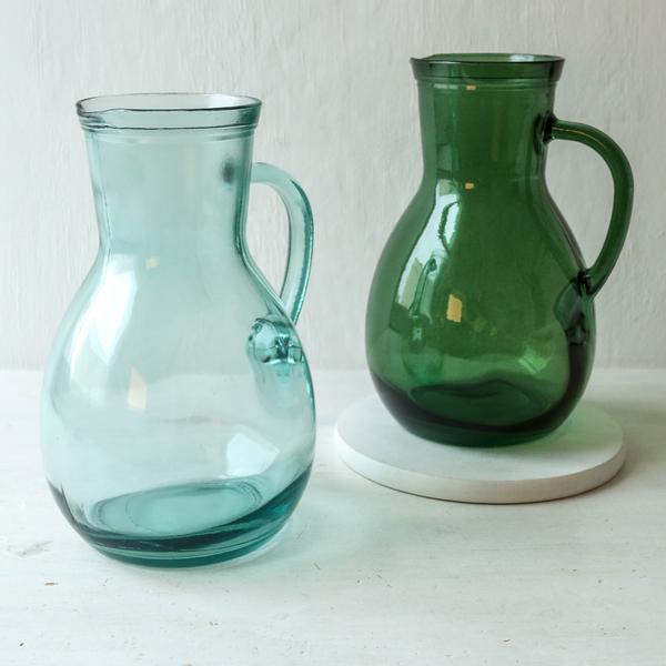 berylune-tall-recycled-glass-jug