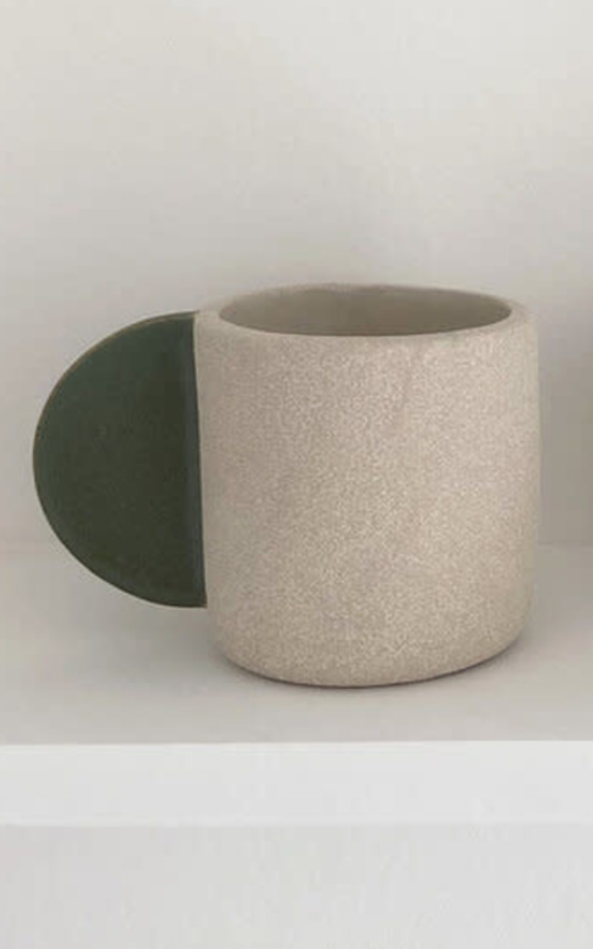 Brutes Ceramics Green Granite Cup - Small (Double Espresso)