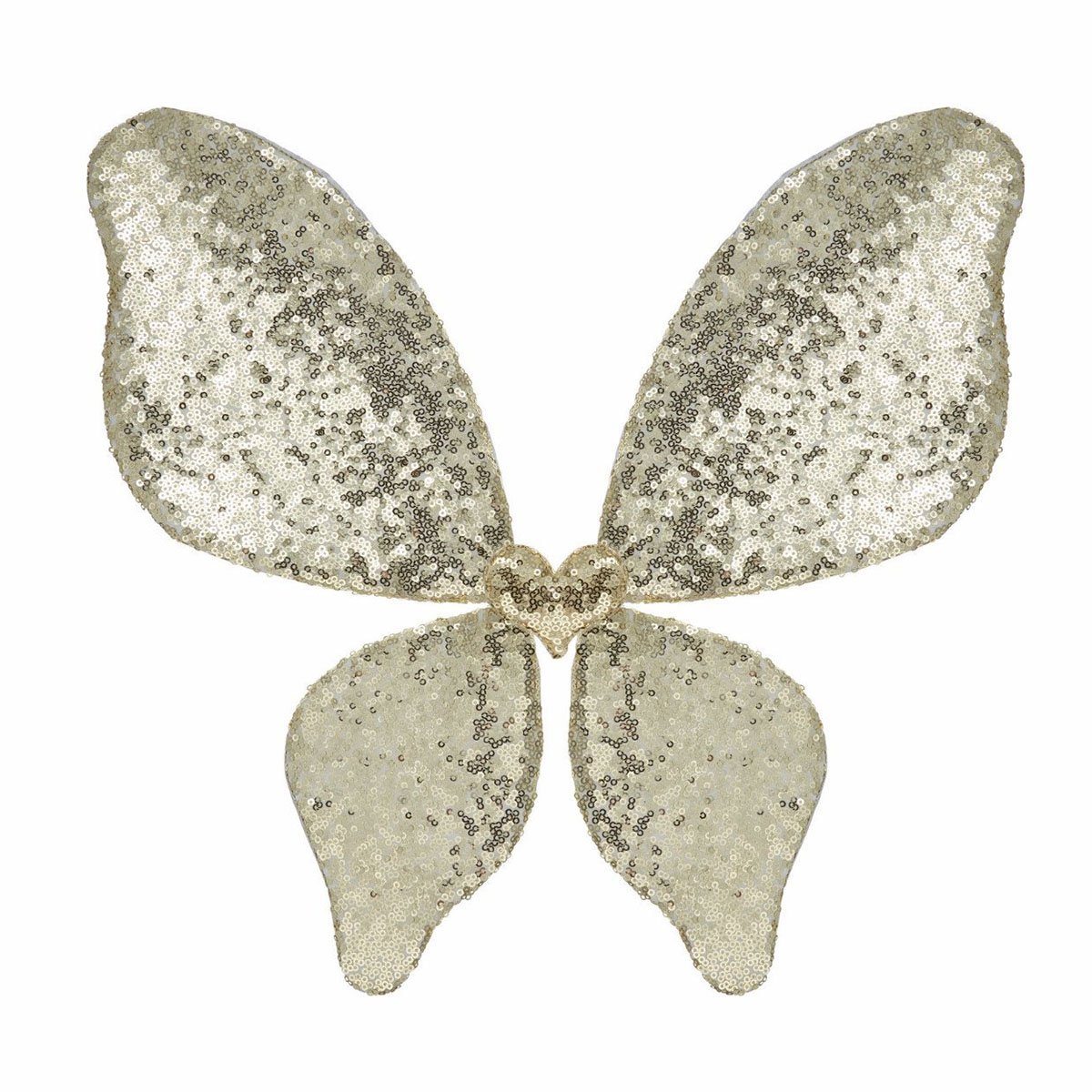 Mimi&Lula Sparkle Gold Sequin Wings