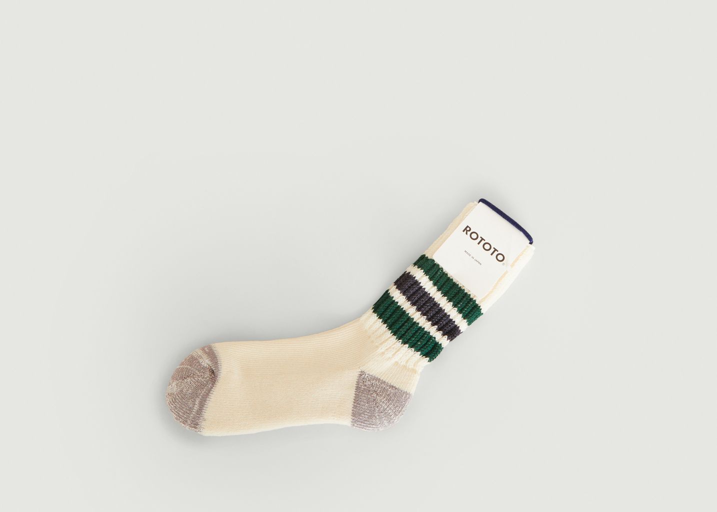 Coarse Oldschool Striped Ribbed Socks