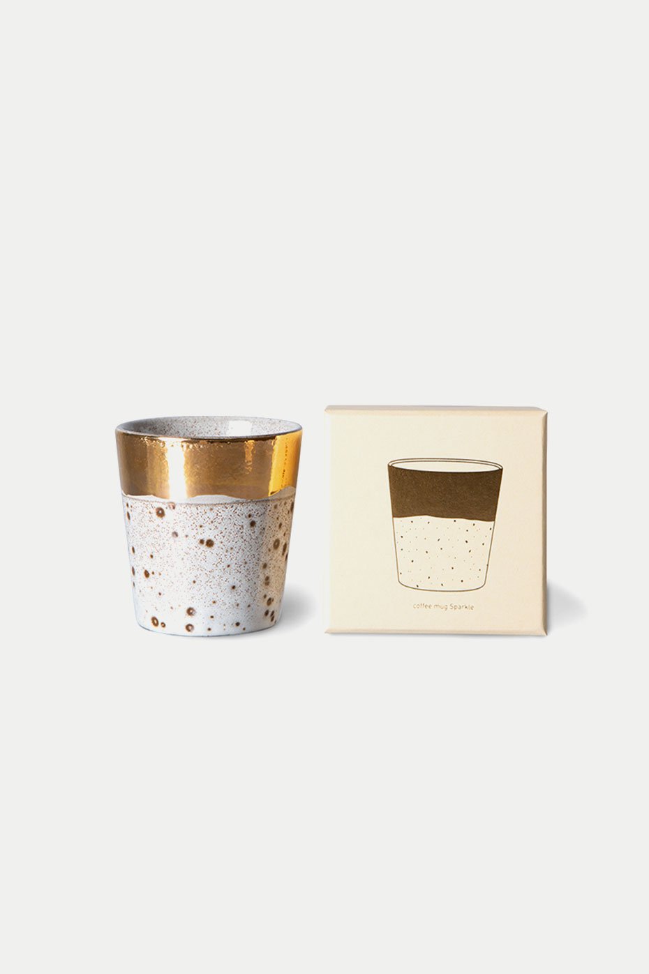 HK Living Sparkle 70's Ceramics Christmas Special 2021 Coffee Mug