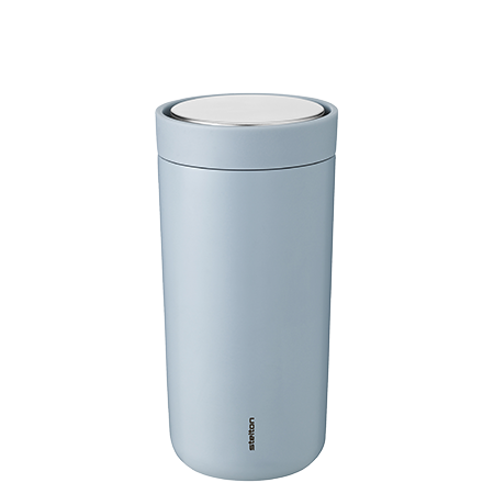 Stelton Plastic Free To Go Click Steel Cup Cloud