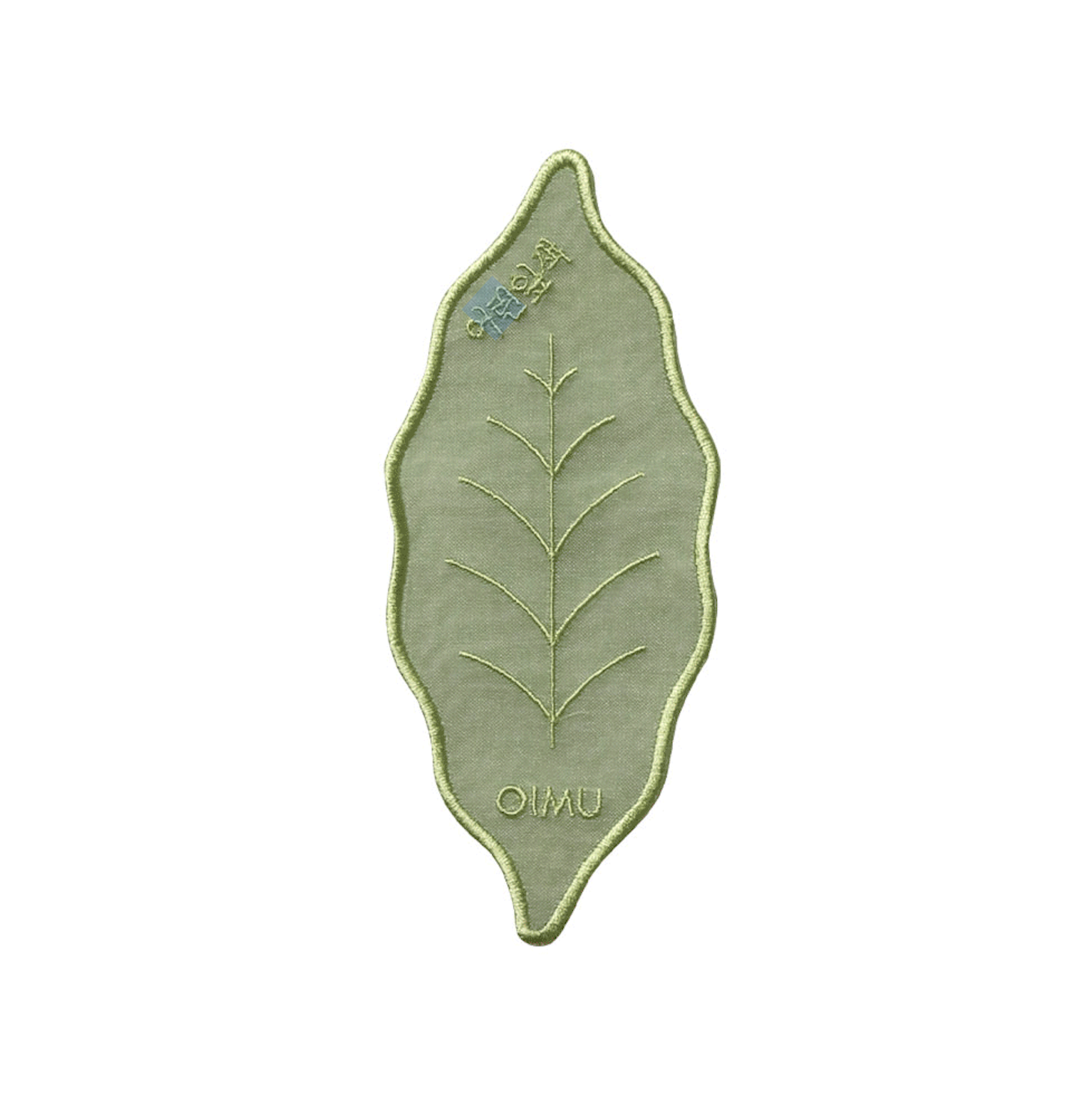 OIMU Korean Sheer Silk Bookmark in Baby Leaf