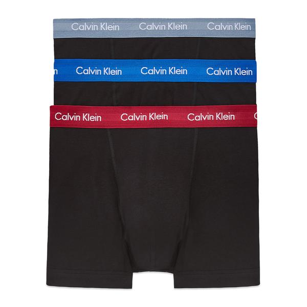 Cotton Stretch Trunks - Blue Cobalt/Rebellious Red/Dusty Sailor