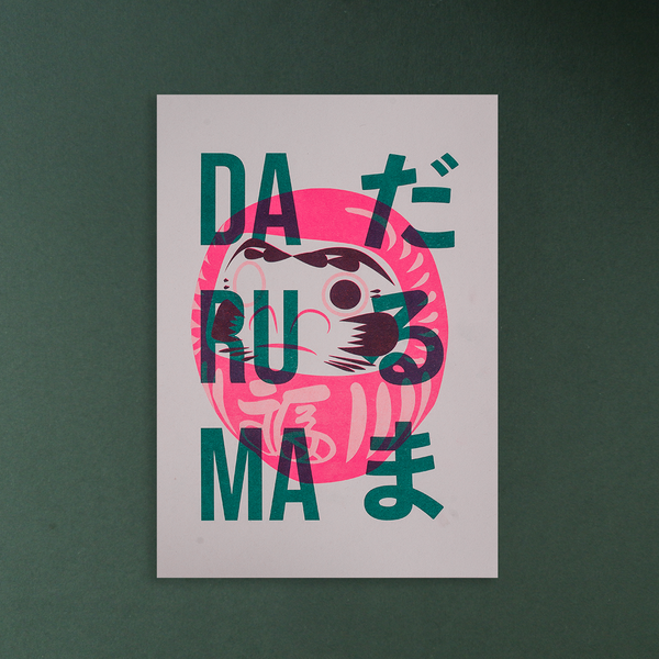 Studio Number Three Daruma Print