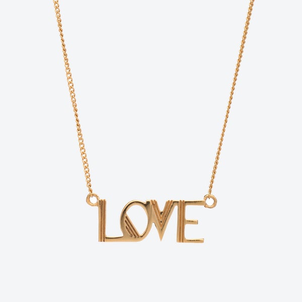 At Deco Love Necklace