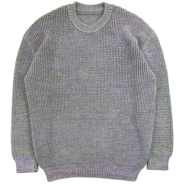 Mix Crew Neck Sweater Purple