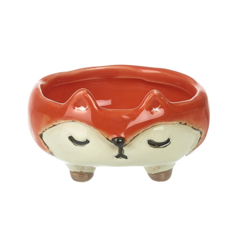 Heaven Sends Ceramic Fox Pot
